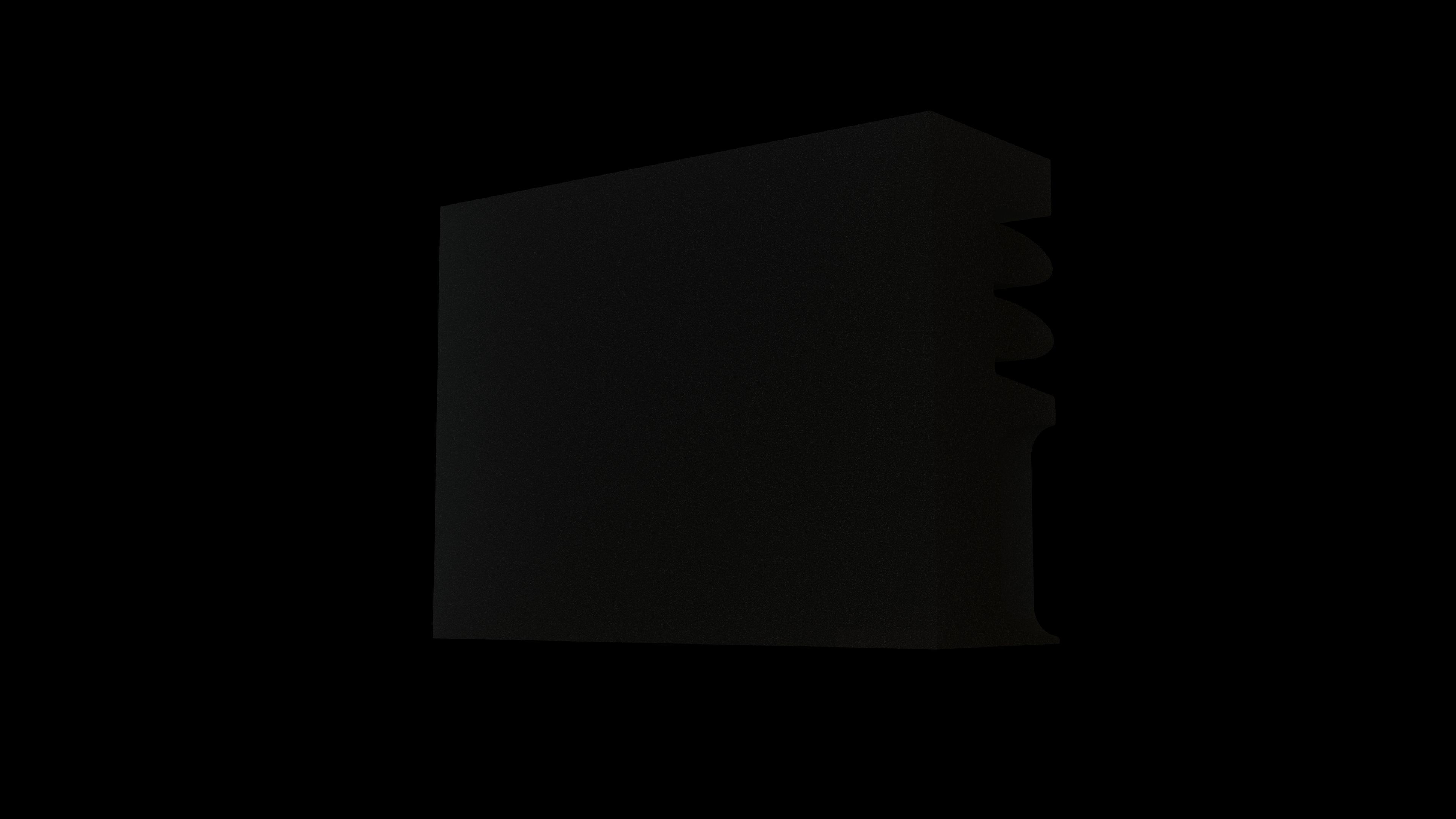 Waffle Grid Acoustic Foam Panels 3D model_4