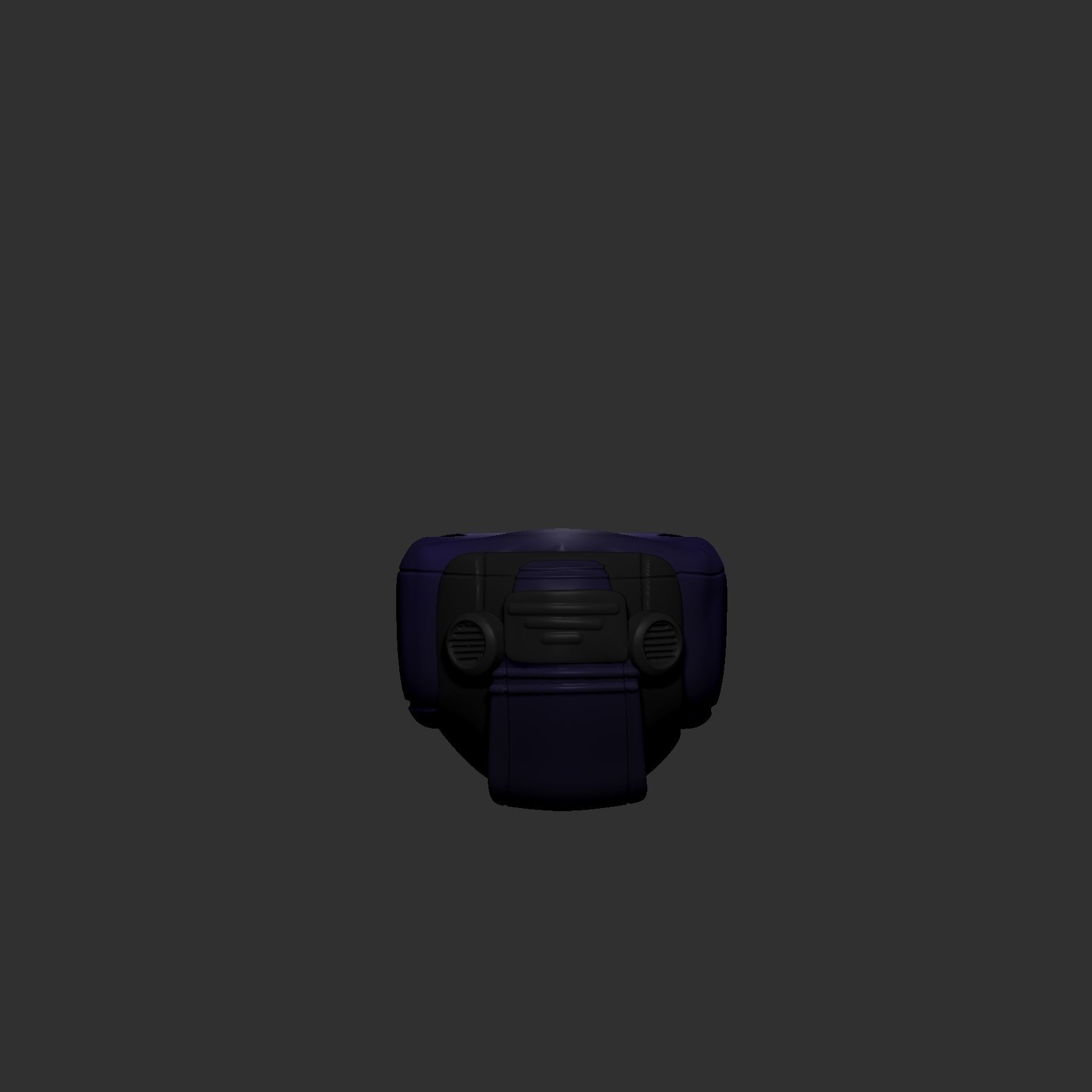 helmet high poly sculpt 3d printable ver 7 3D model 3D model_2