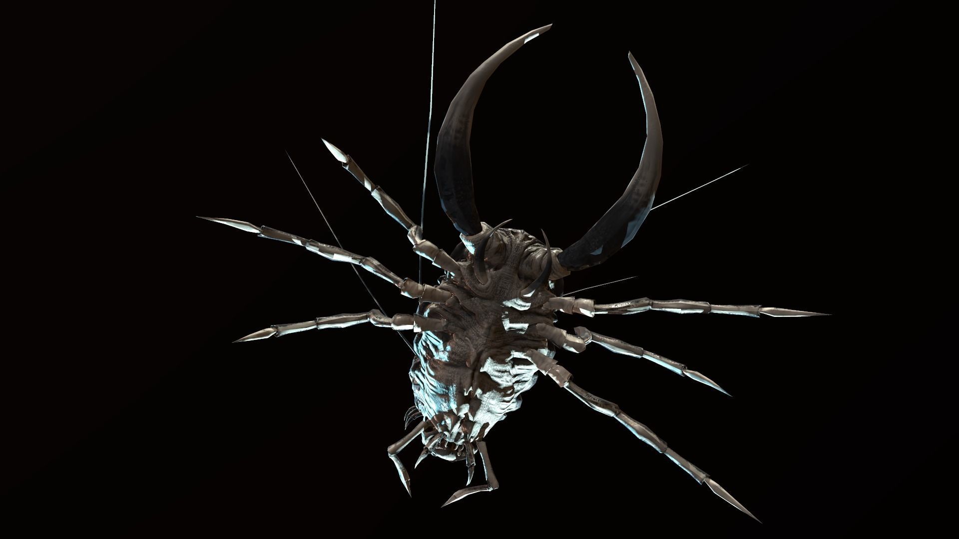 LandBug4 shrimp Low-poly 3D model_14