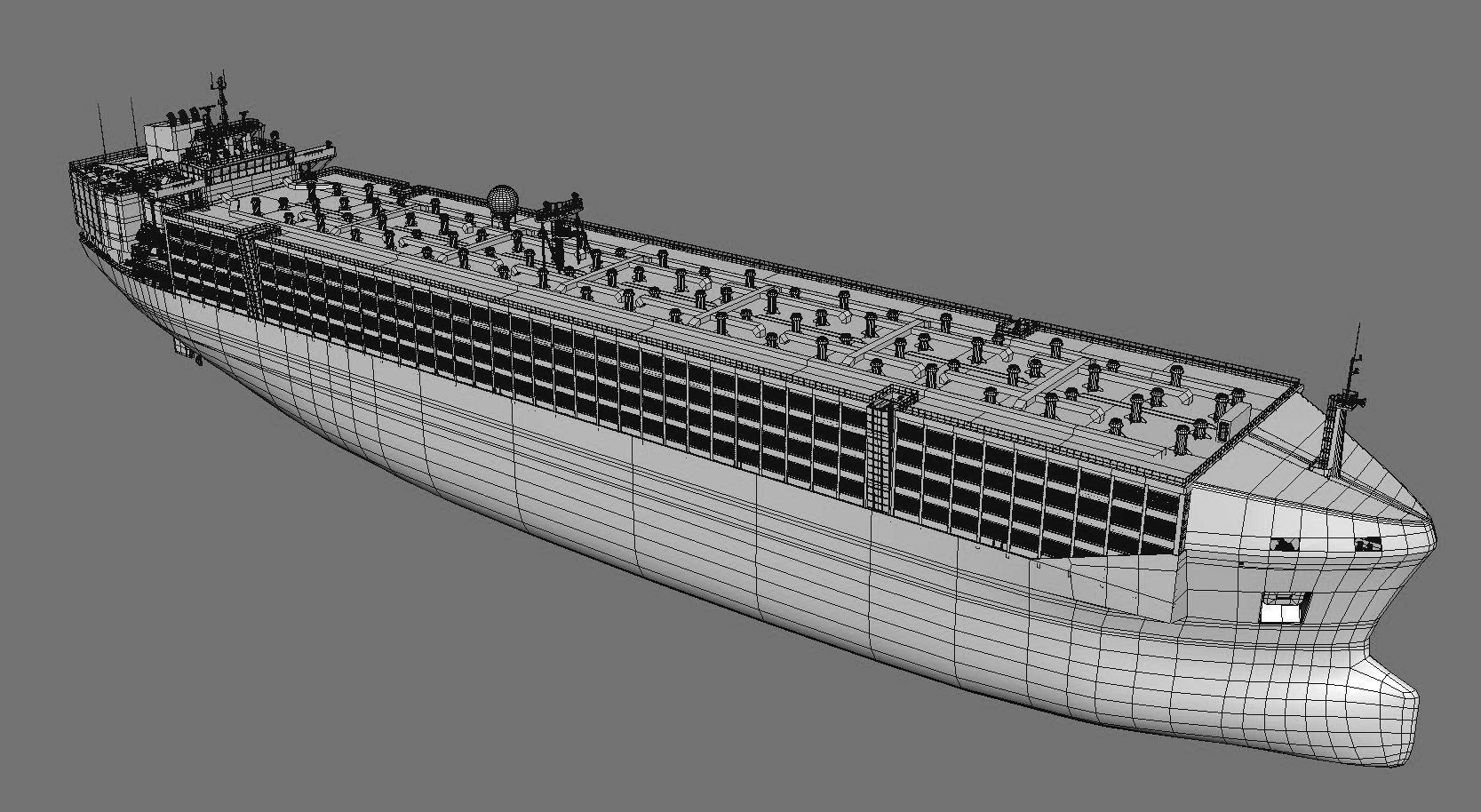 Livestock Carrier 01 3D model_7