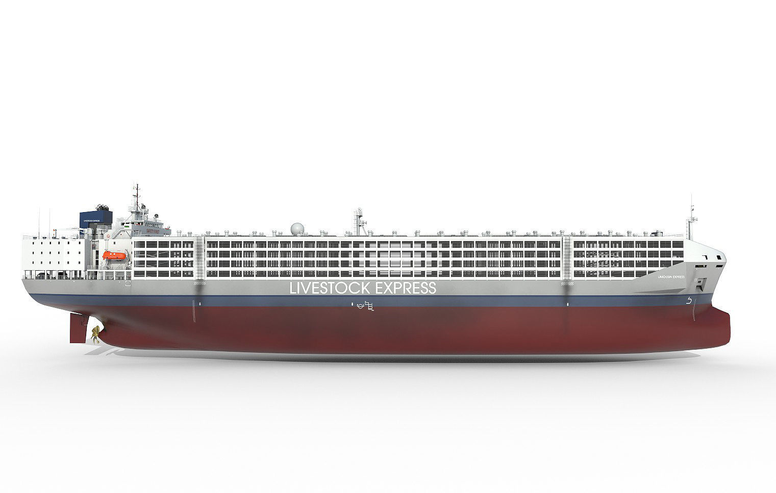 Livestock Carrier 01 3D model_1