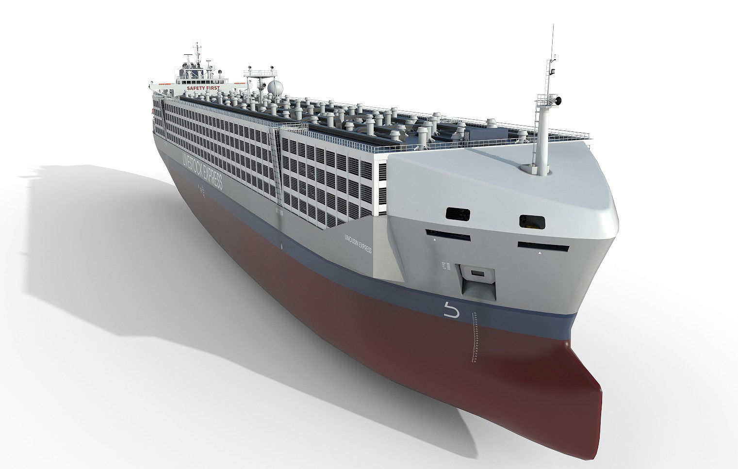 Livestock Carrier 01 3D model_9
