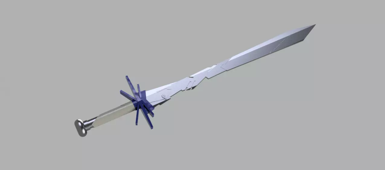 Cerebro Sword 3D print model_0