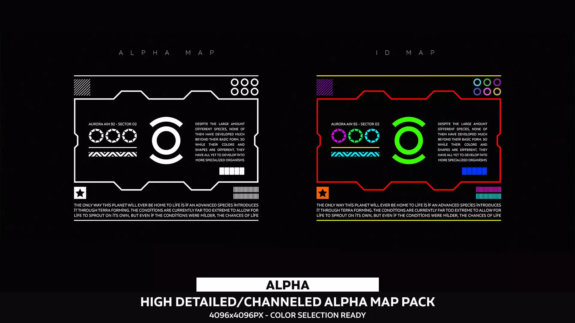 High Detailed Sci-Fi Alpha Pack Texture_0
