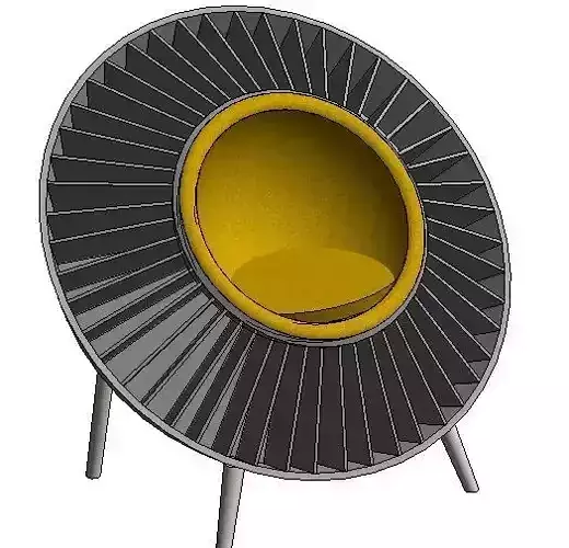 sun flower reading chair
