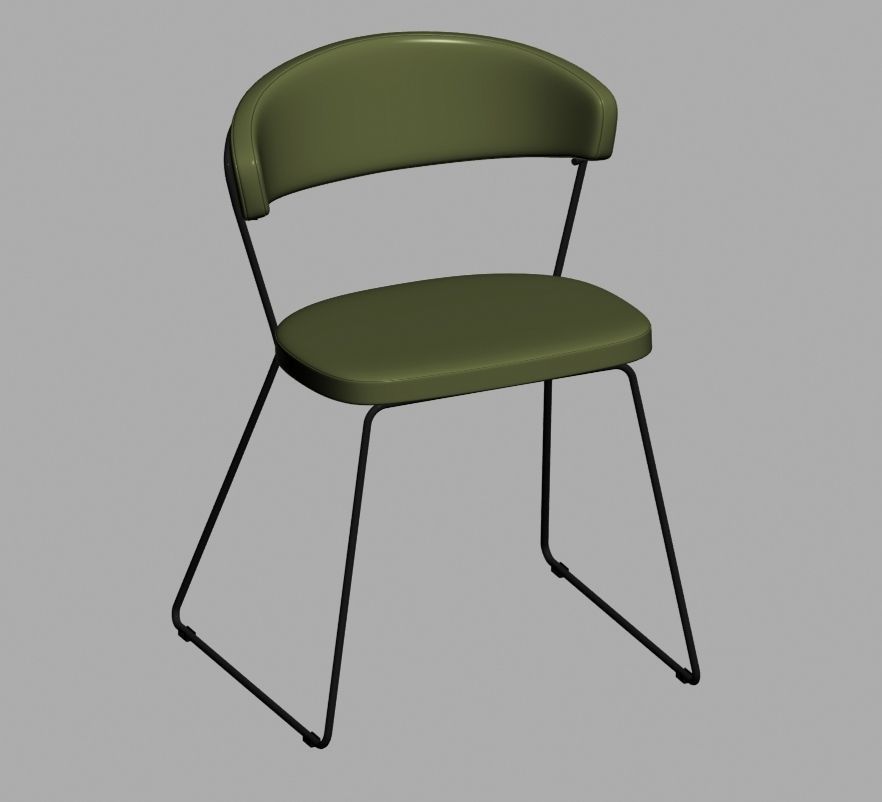 chair 125 3D model_4