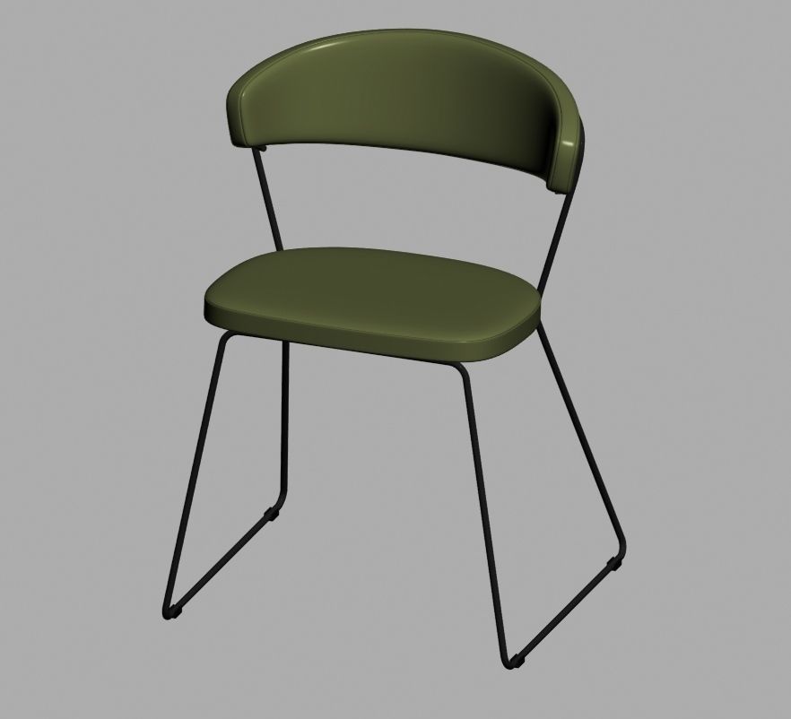chair 125 3D model_9