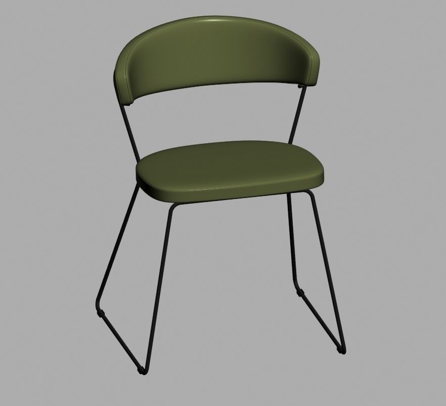 chair 125 3D model_5