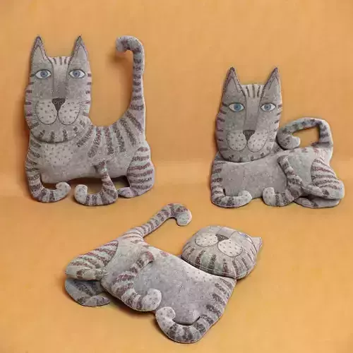 kids cat toy 09 3D model