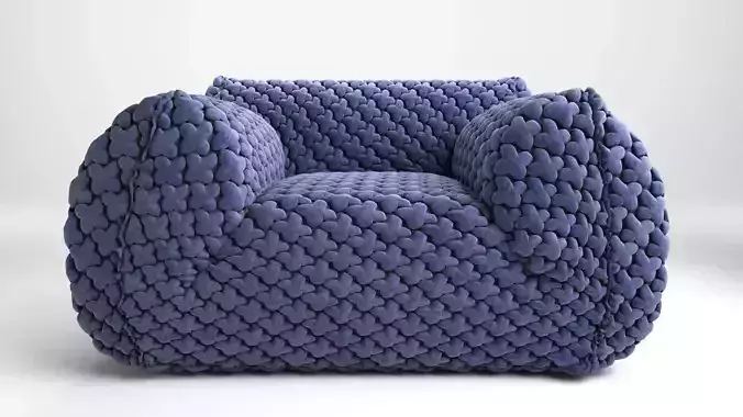 NUVOLA 09 - Armchair 3D model