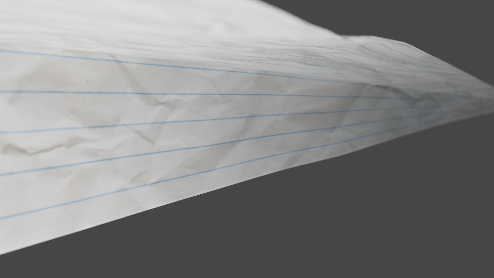 Paper Plane 3D Model 3D model_1