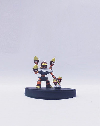 Pokemon Barbaracle Evolution 3D print model