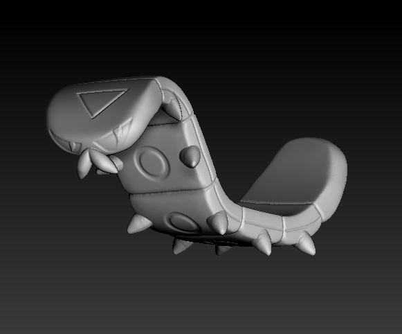 Pokemon Sizzlipede and Centiskorch 3D print model_2