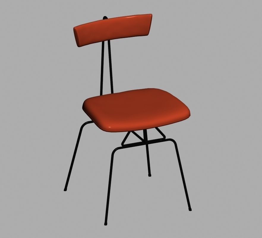 chair 126 3D model_4