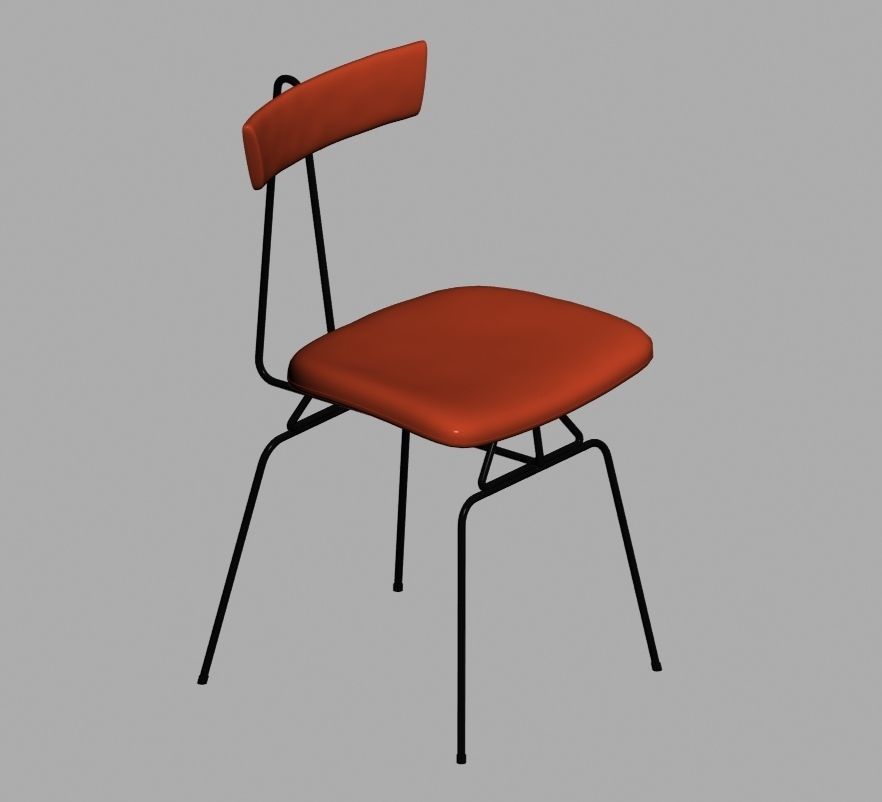 chair 126 3D model_1