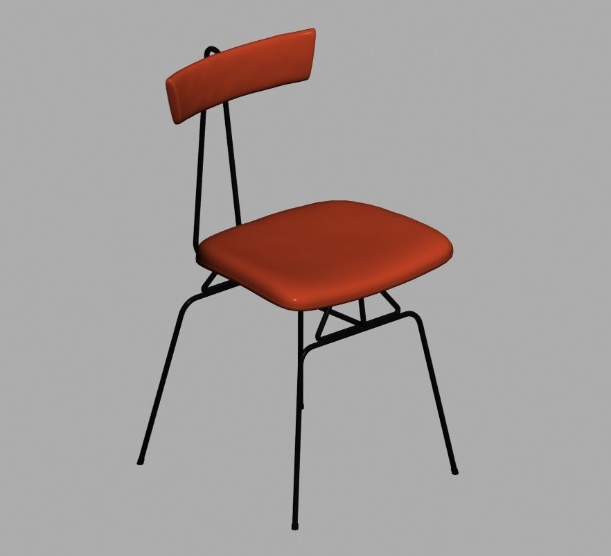 chair 126 3D model_2