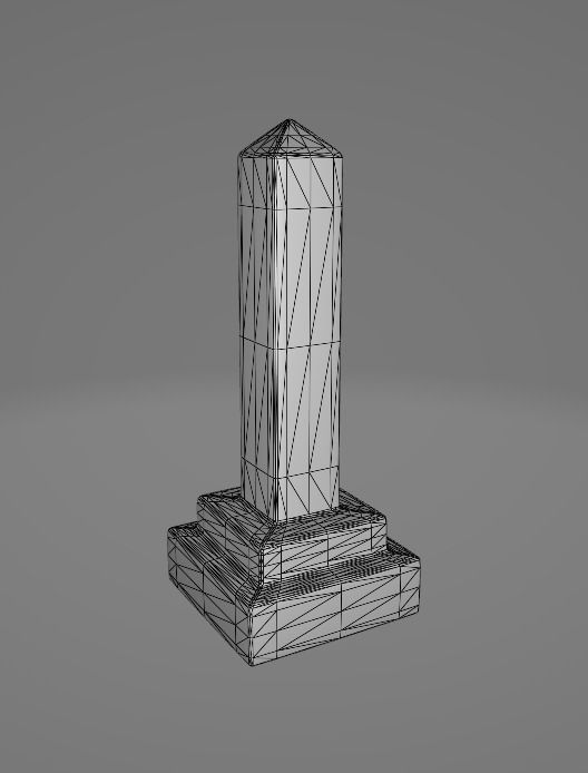 Cultural Grave Stone Combo Pack-Japanese  3D model_11