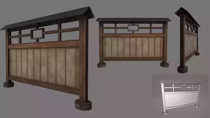 Cultural Fence - Japanese