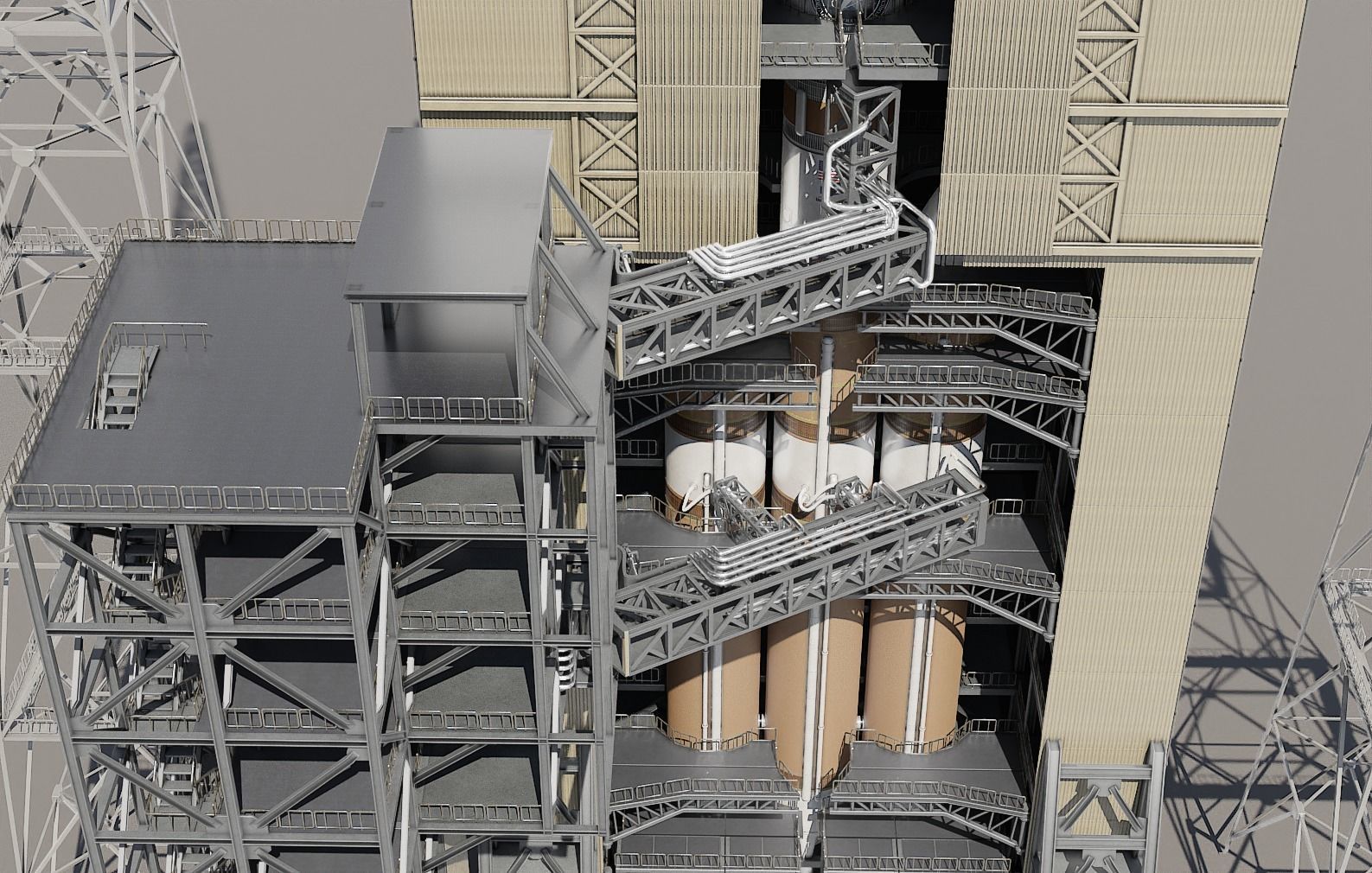 Delta IV Heavy Rocket 3D model_6