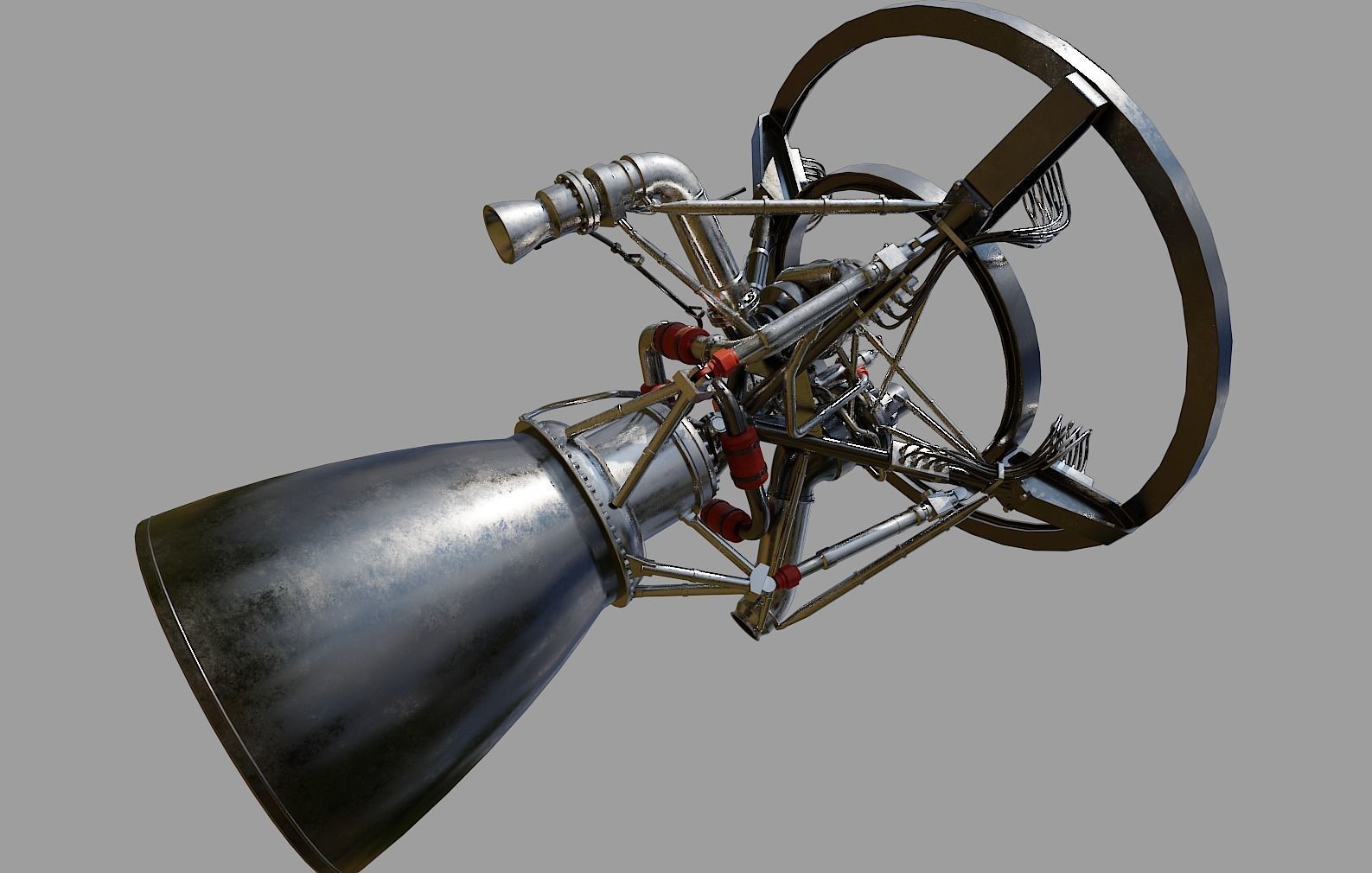 Delta IV Heavy Rocket 3D model_25