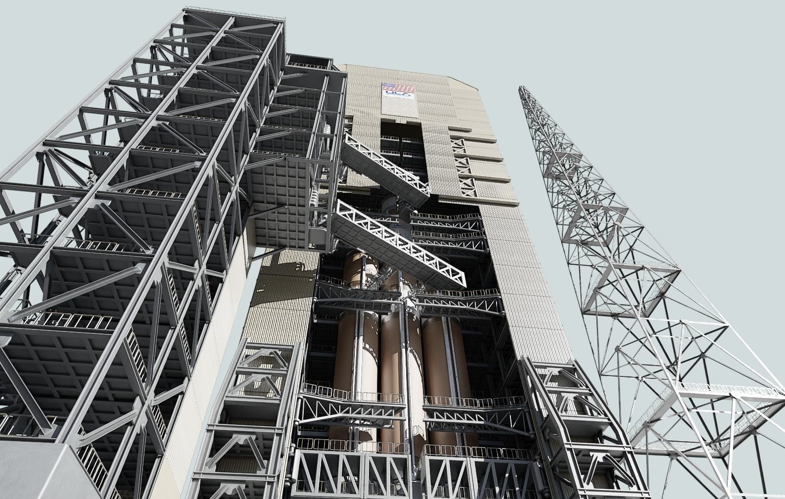 Delta IV Heavy Rocket 3D model_13