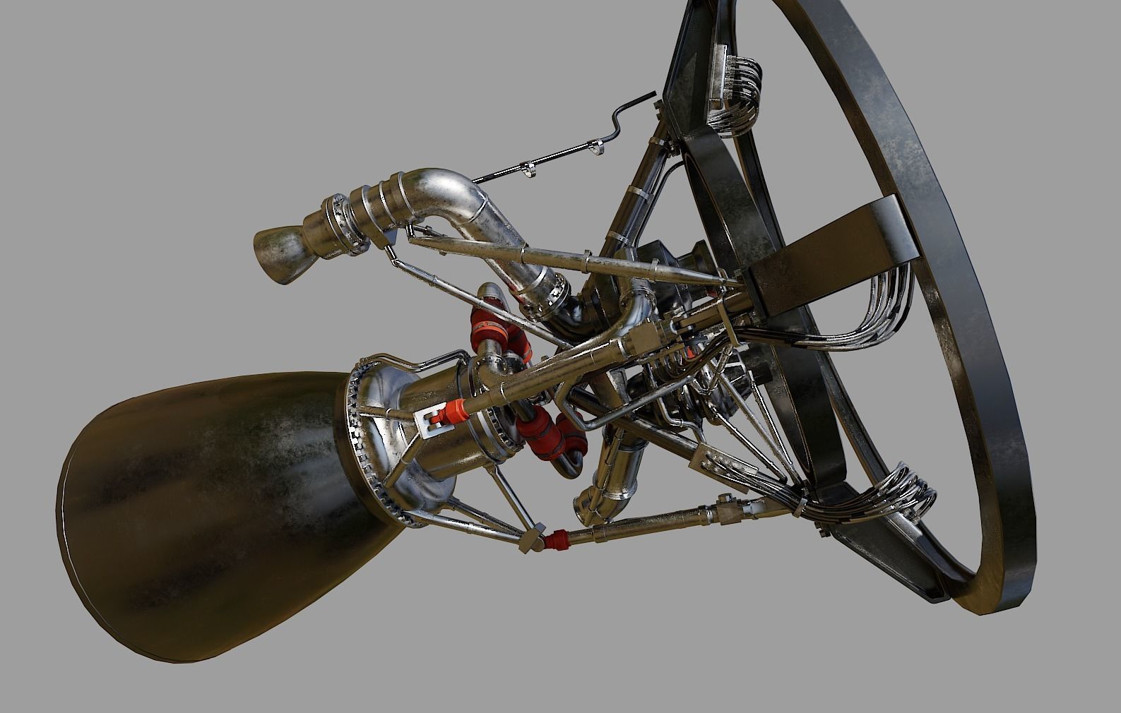 Delta IV Heavy Rocket 3D model_31