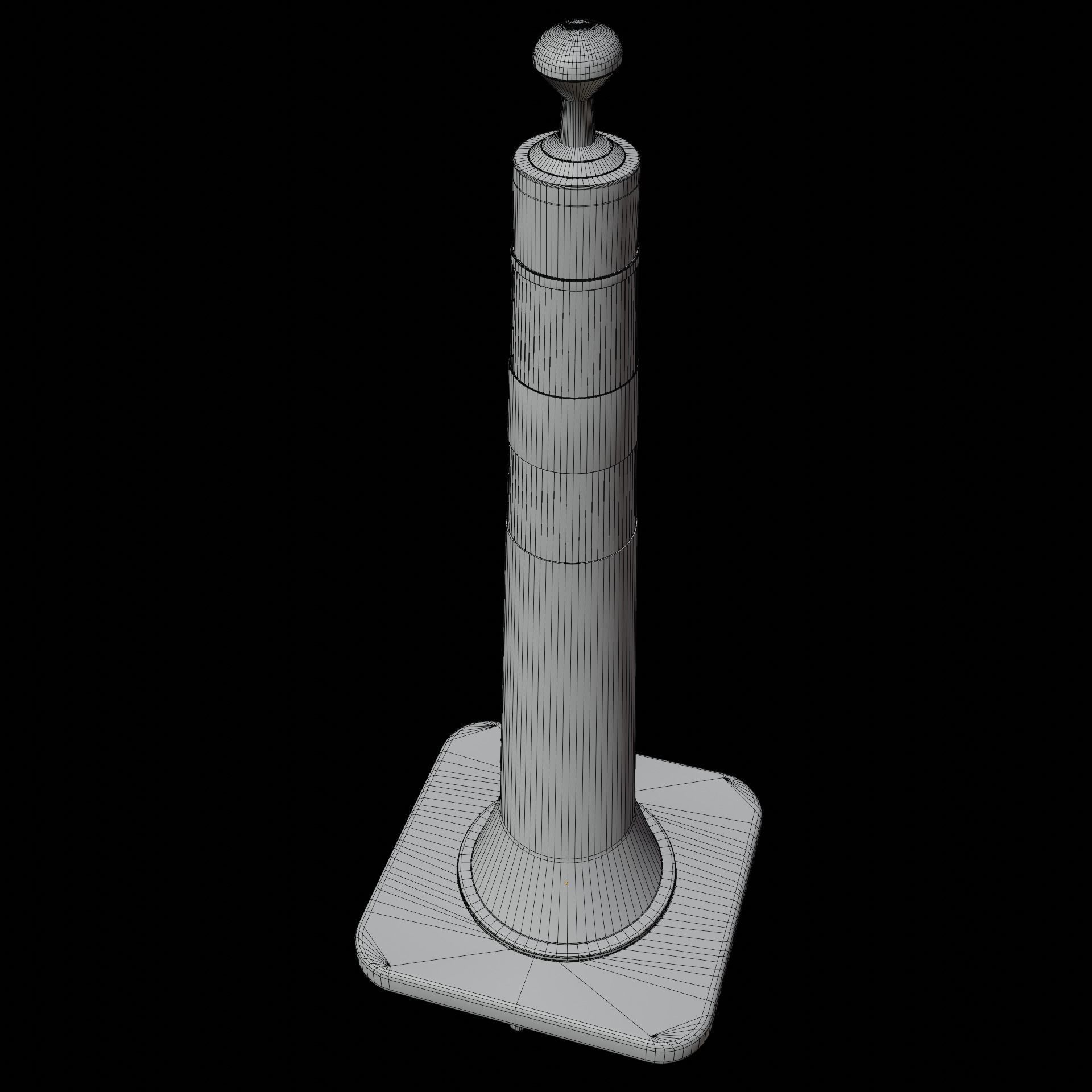 Cone 113 cm 005 3D model_16