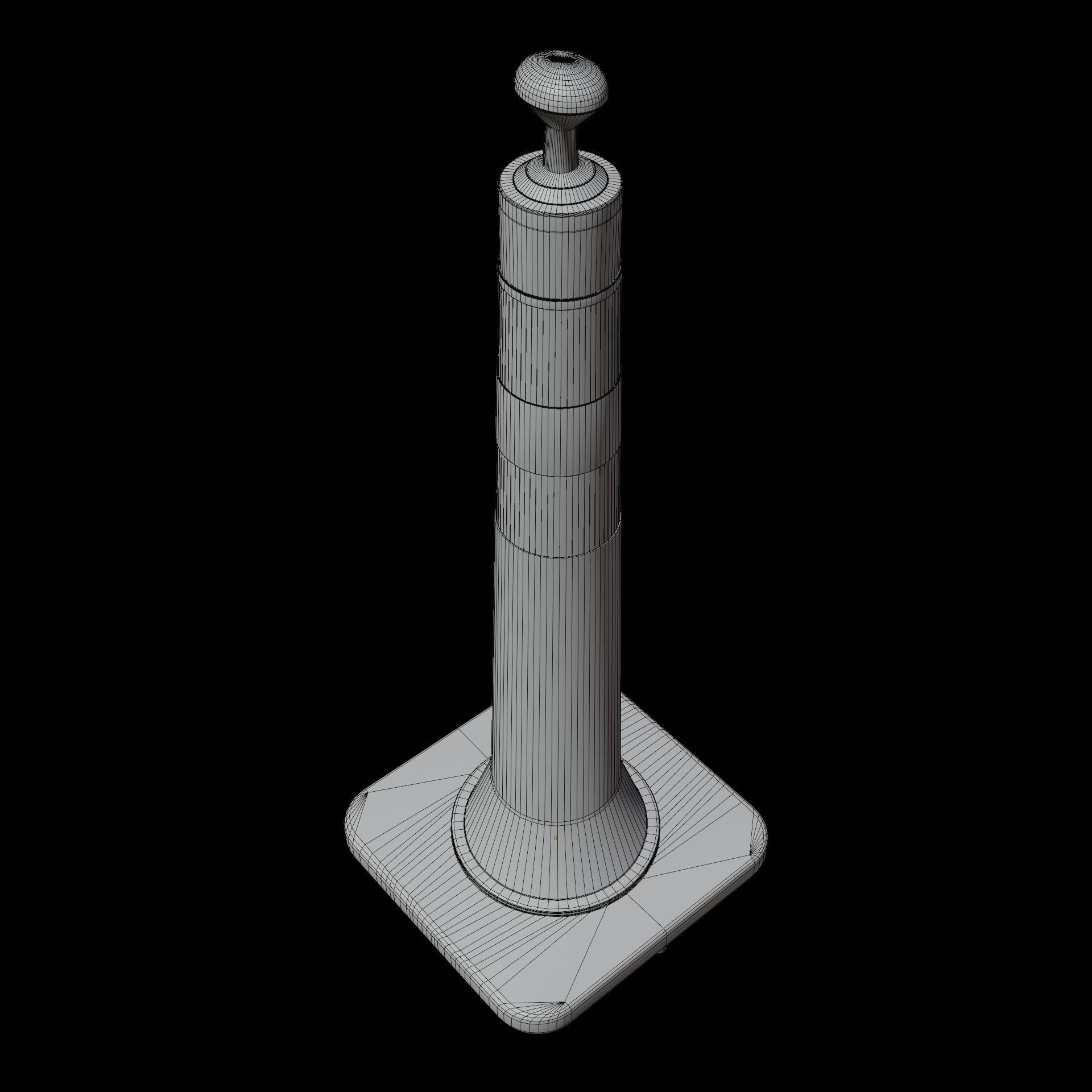 Cone 113 cm 005 3D model_14