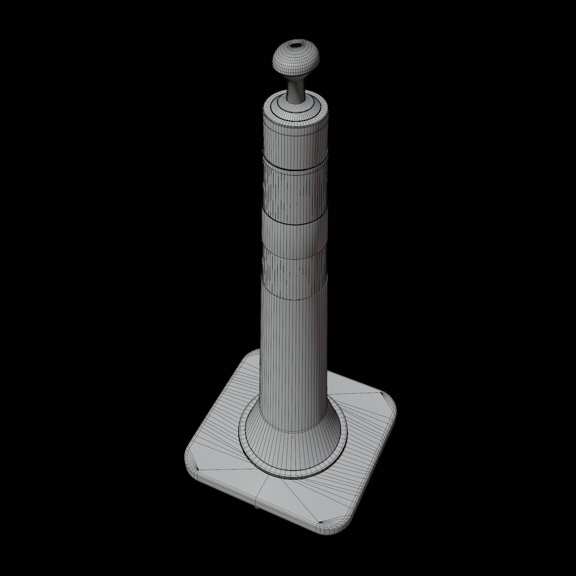 Cone 113 cm 005 3D model_12