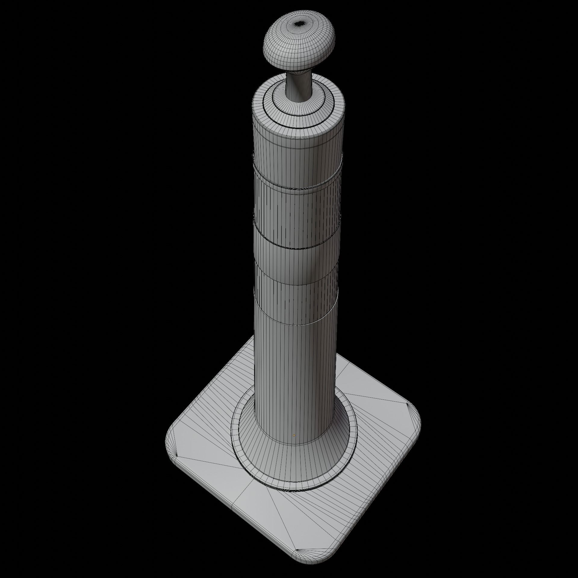 Cone 113 cm 005 3D model_15