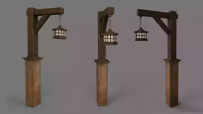 Cultural Light Post Japanese