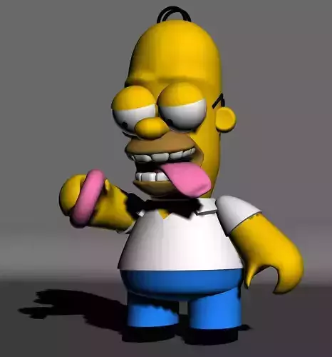 HOMERO SIMPSON CHIBI 3D print model