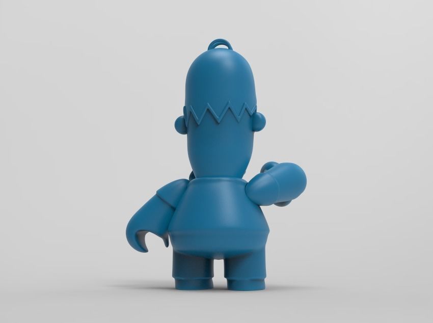 HOMERO SIMPSON CHIBI 3D print model_5