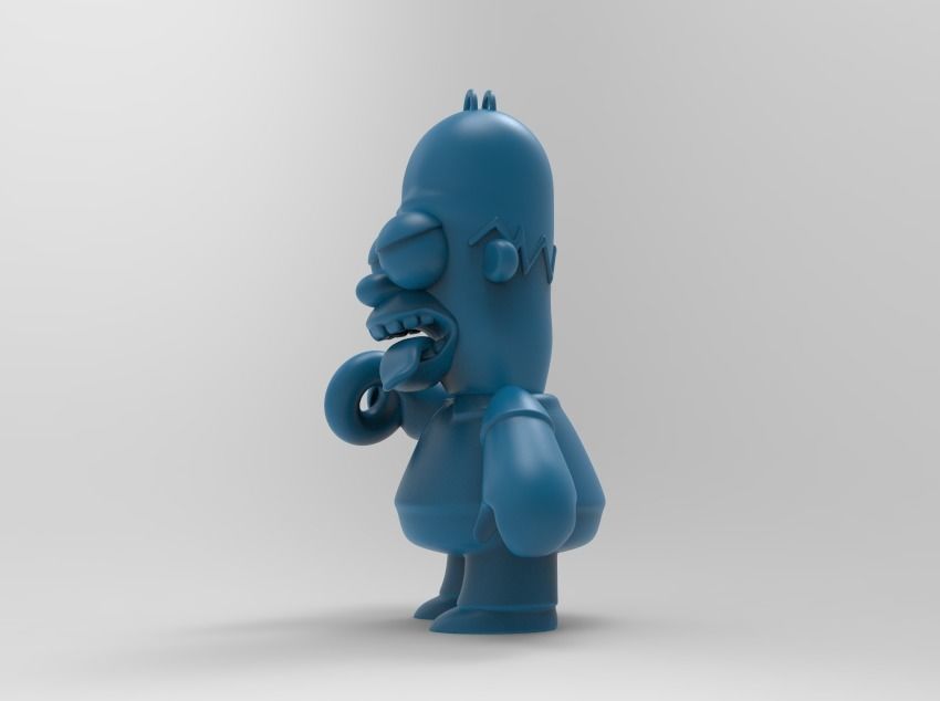 HOMERO SIMPSON CHIBI 3D print model_3