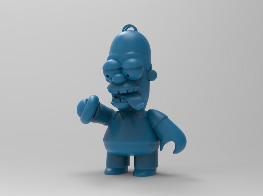 HOMERO SIMPSON CHIBI 3D print model_1