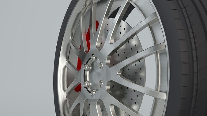 Car Wheel 3D model