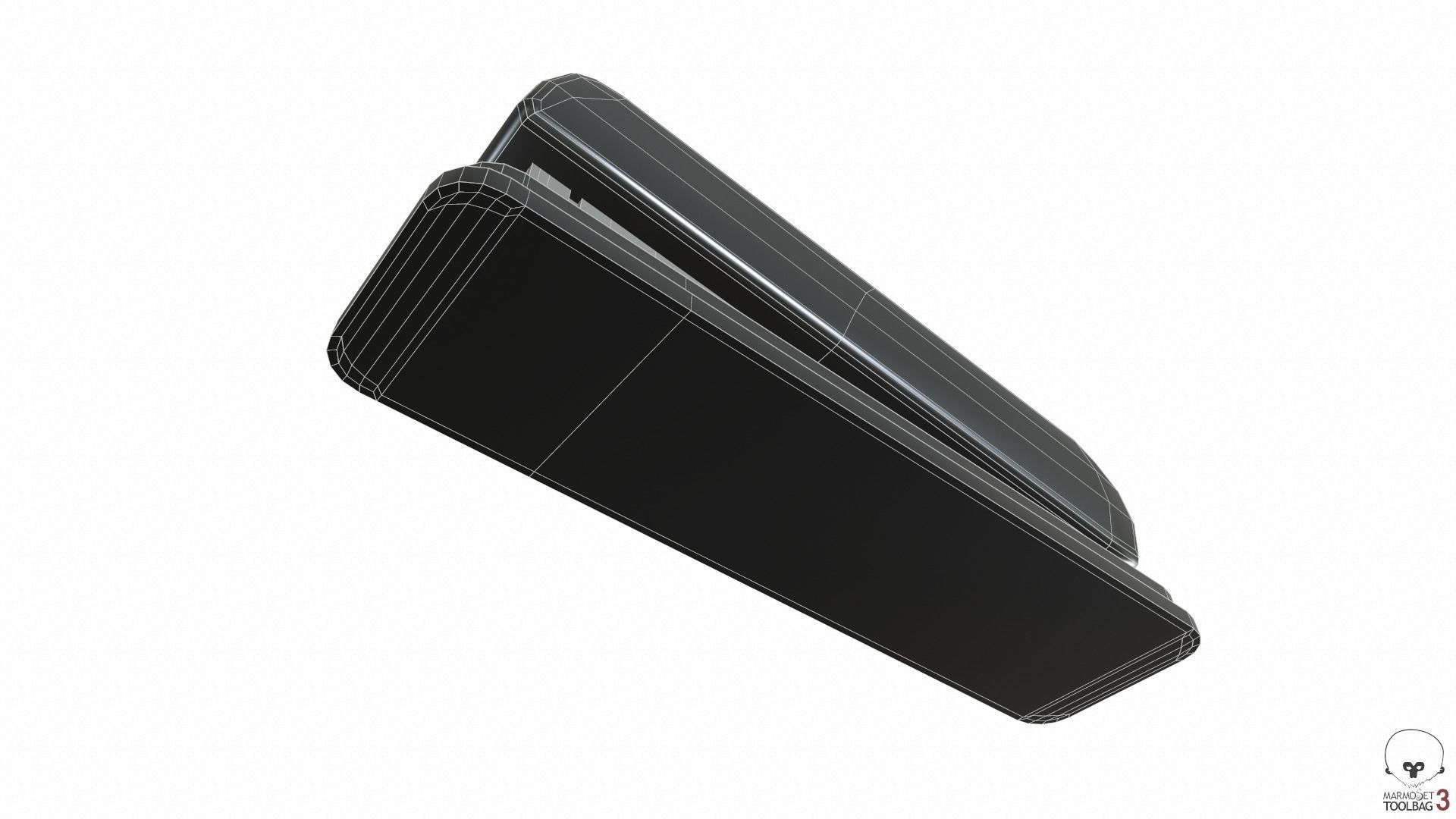 Low Poly Office Stapler Low-poly 3D model_8