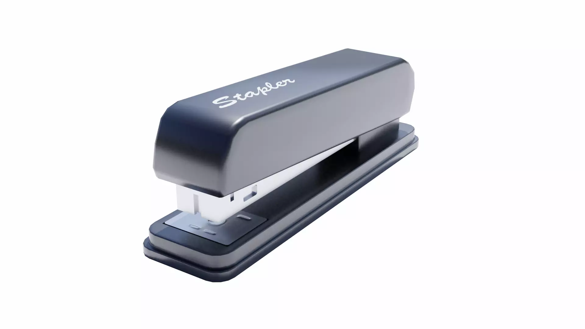Low Poly Office Stapler Low-poly 3D model_0