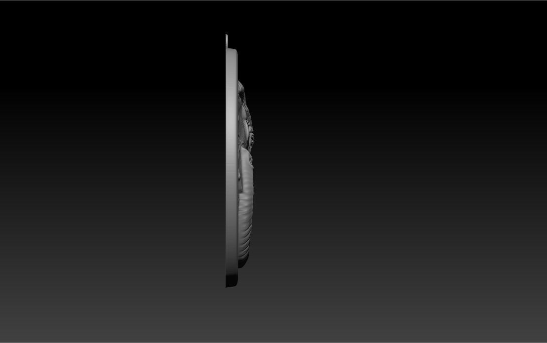 Elephant pendant Jewelry 3D print model_26