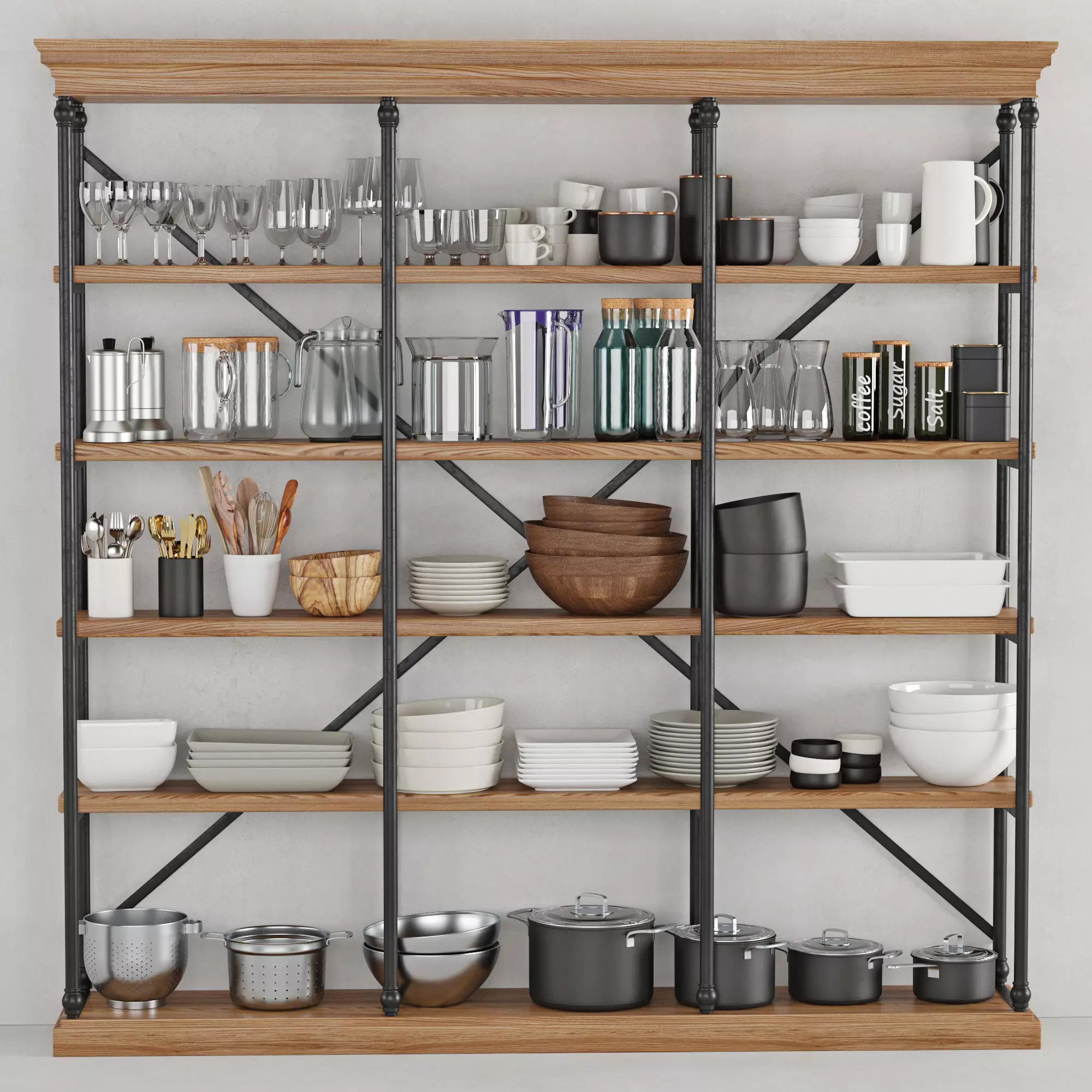 Kitchenware and Tableware 19 3D model_0