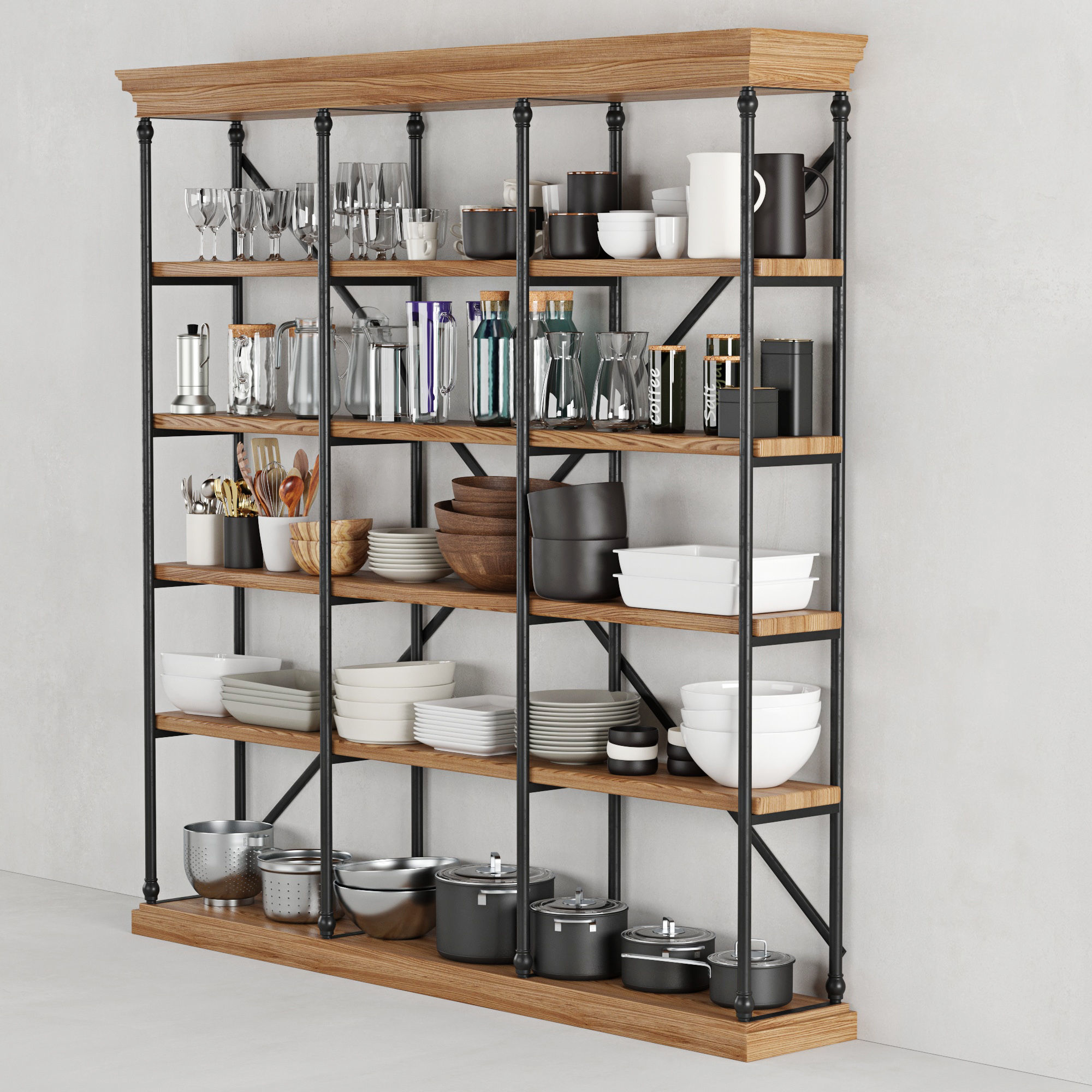 Kitchenware and Tableware 19 3D model_4