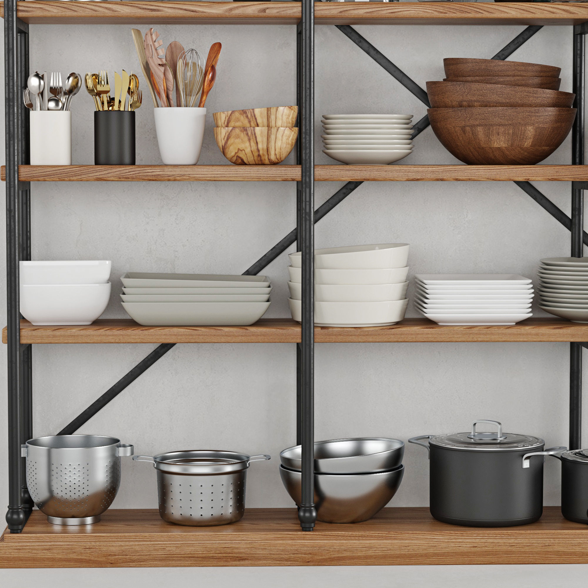 Kitchenware and Tableware 19 3D model_3