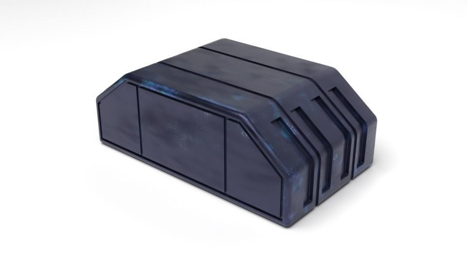 Imperial Hangar Crate 1-18 scale Kenner Hasbro Free 3D print model_3