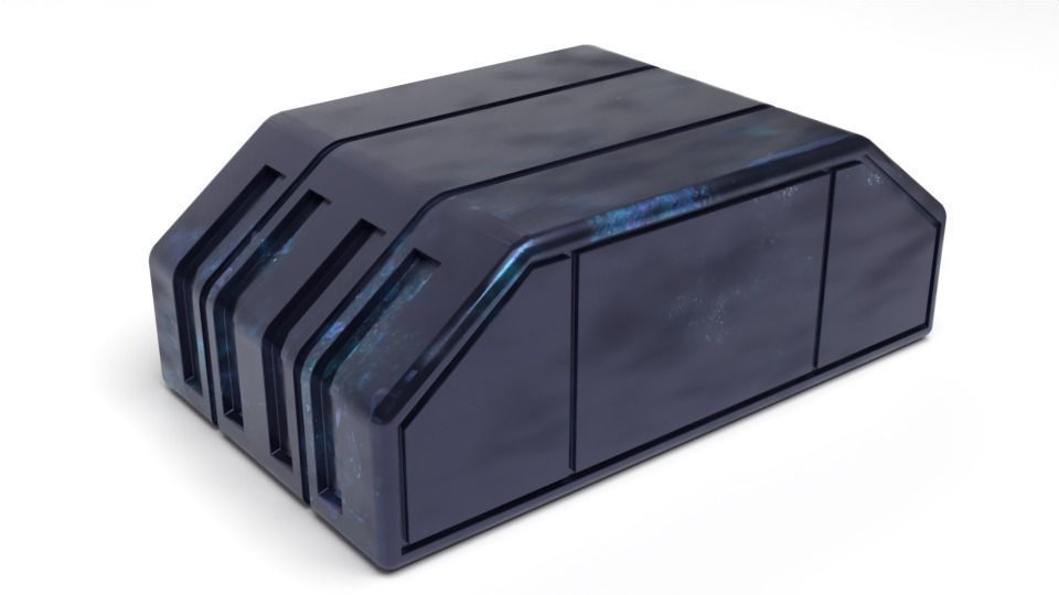 Imperial Hangar Crate 1-18 scale Kenner Hasbro Free 3D print model_2