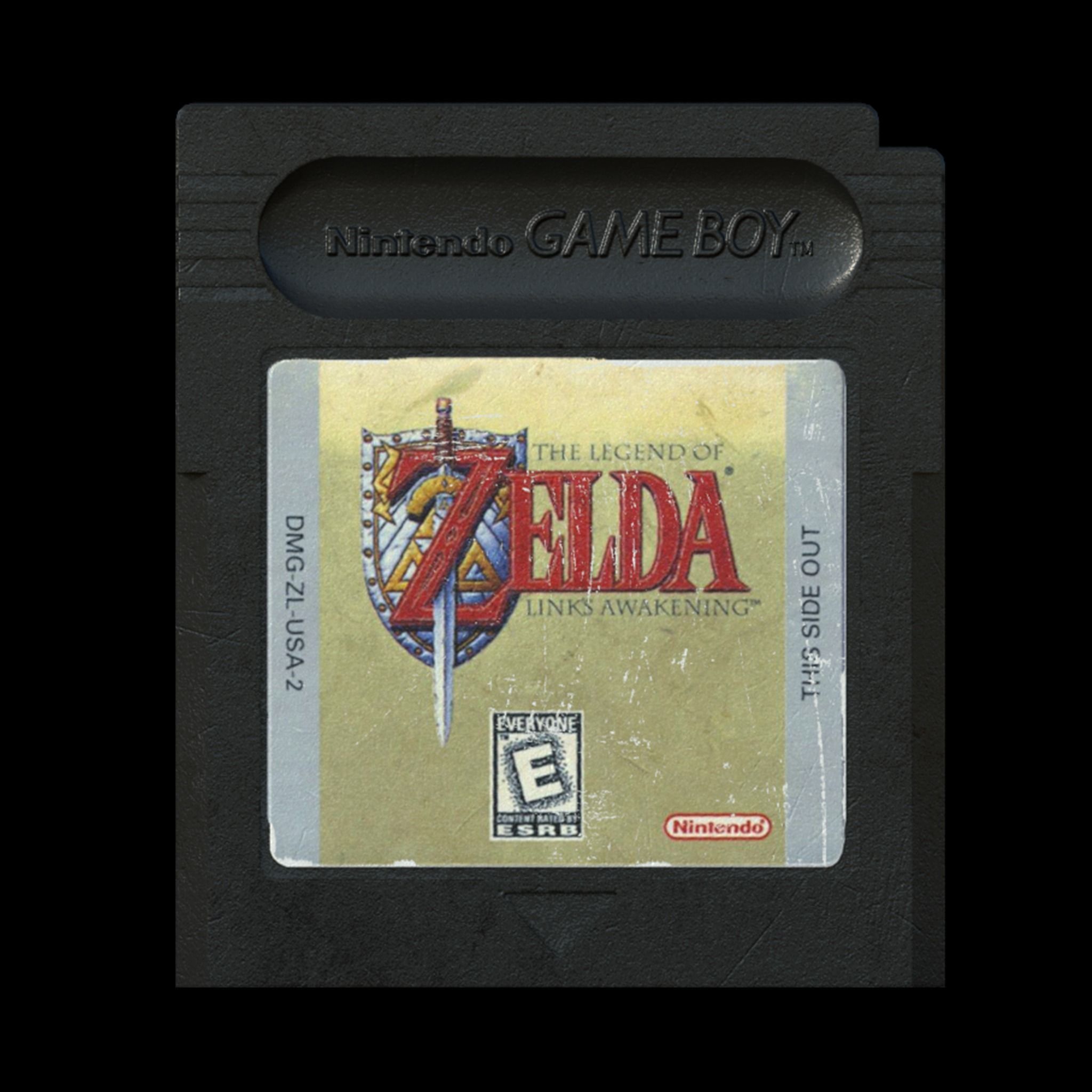 Nintendo Gameboy Cartridges Low-poly 3D model_4