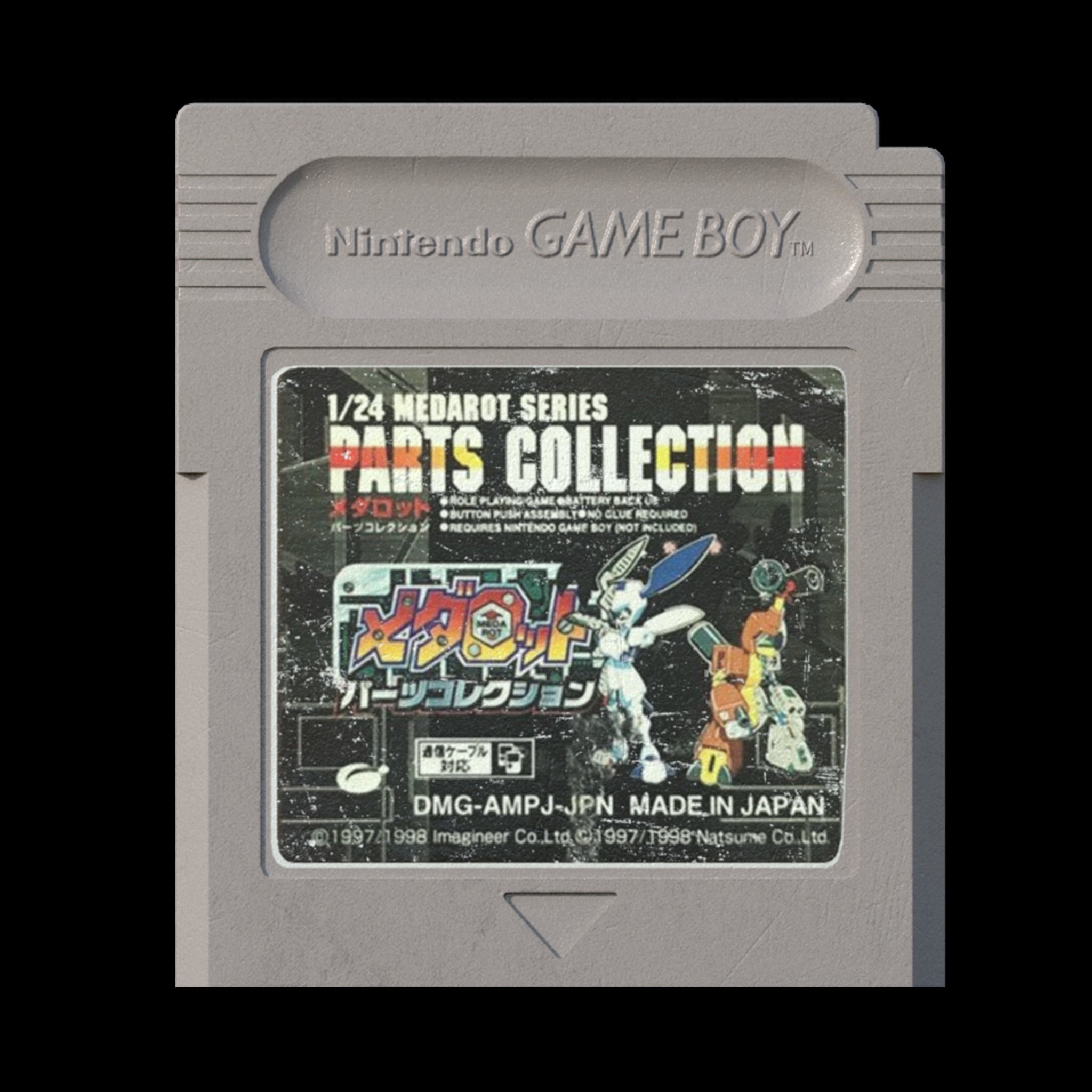 Nintendo Gameboy Cartridges Low-poly 3D model_10