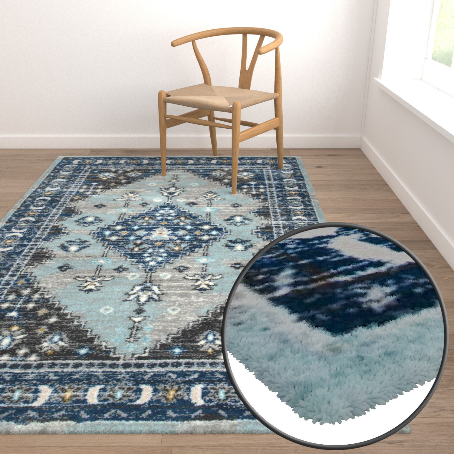 Rug Set 1655 3D model_6