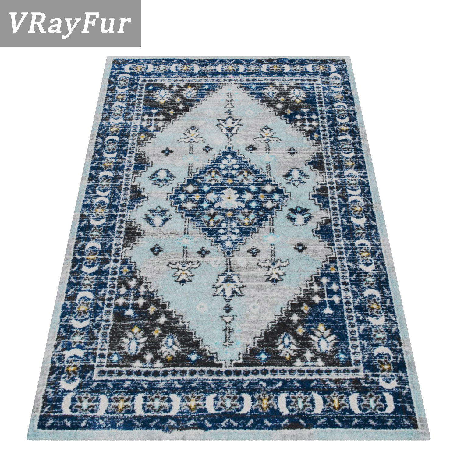 Rug Set 1655 3D model_3
