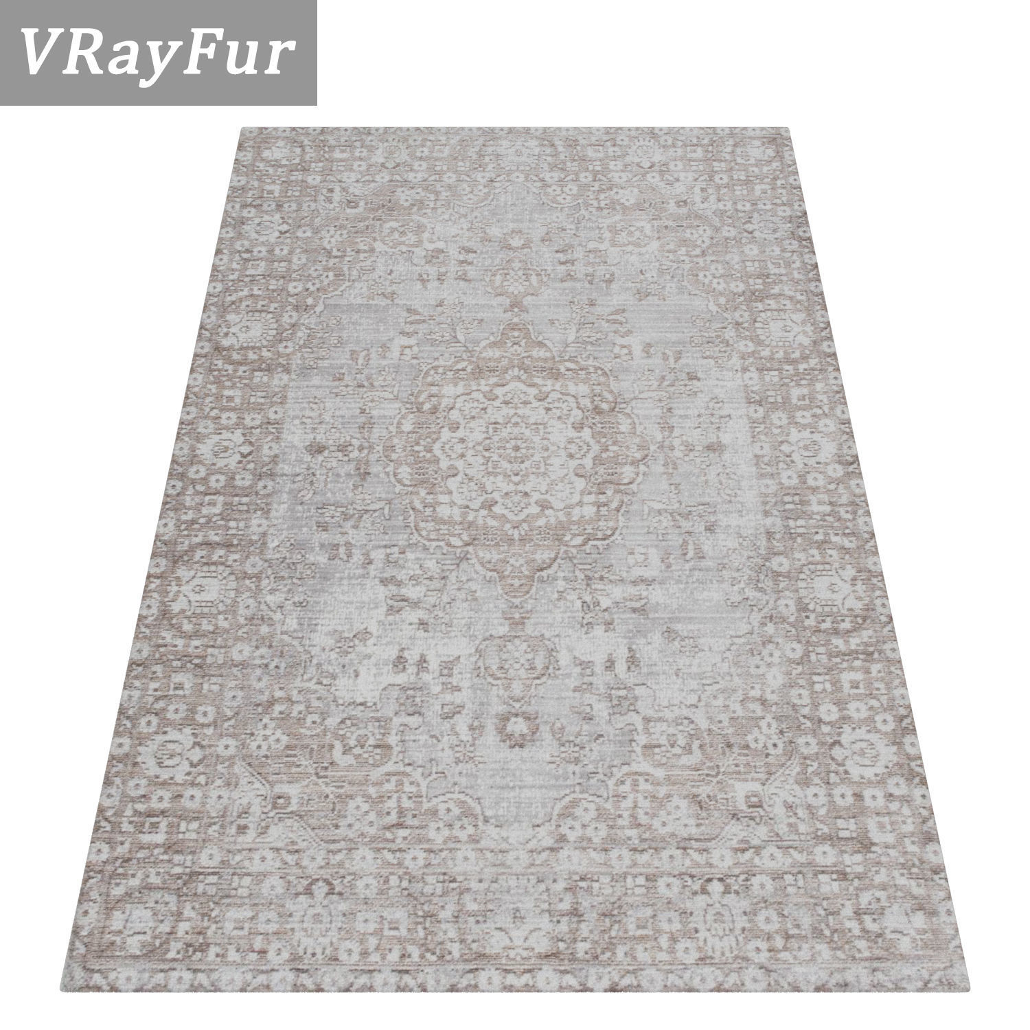 Rug Set 1658 3D model_2