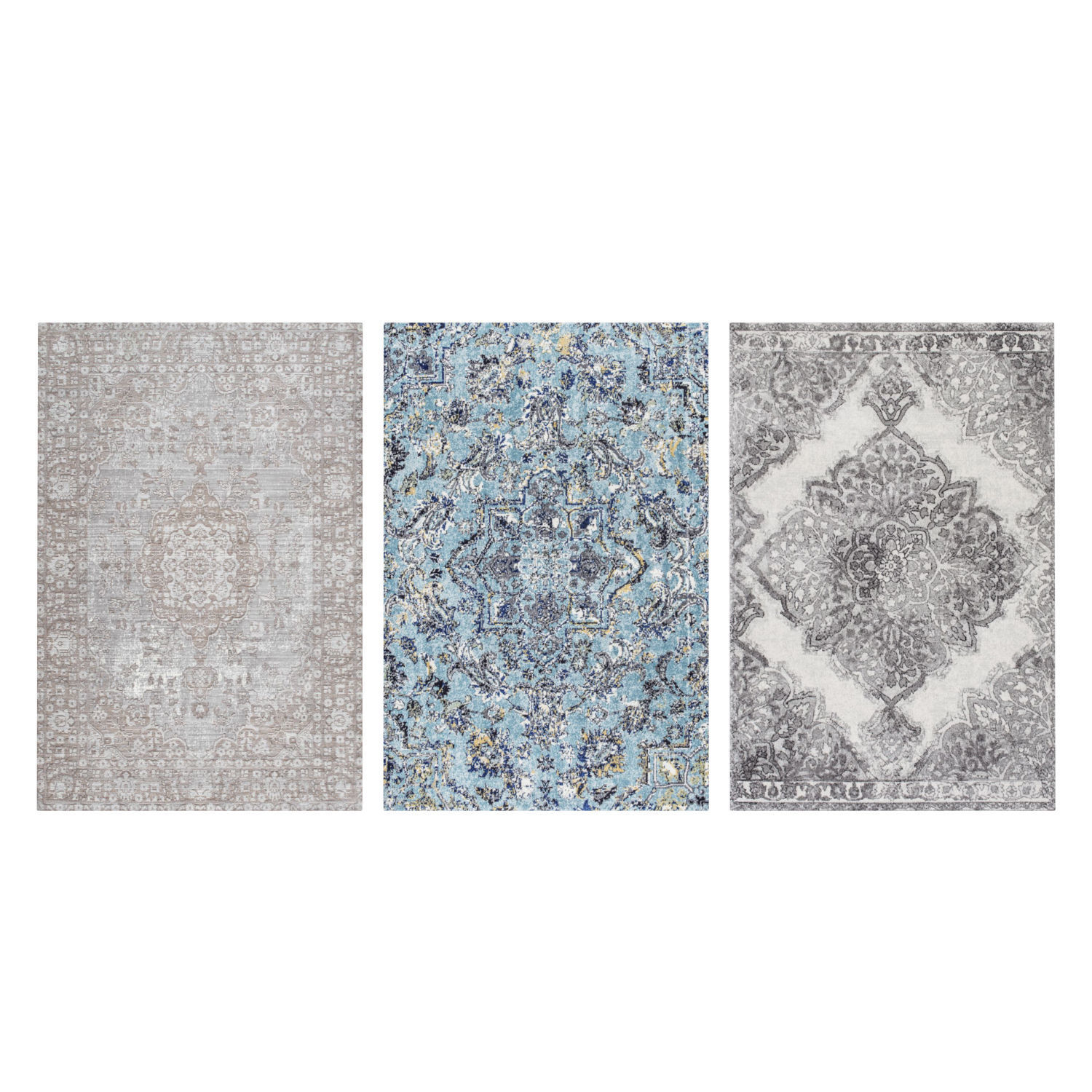 Rug Set 1658 3D model_6